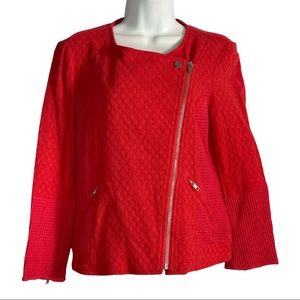 Sanctuary Mix Rider Jacket Tahiti Red Size XS NWT
